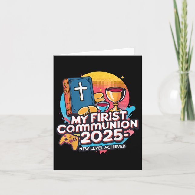 Min första videospelsstyrenhet från Communion 2025 Kort (Framsida)