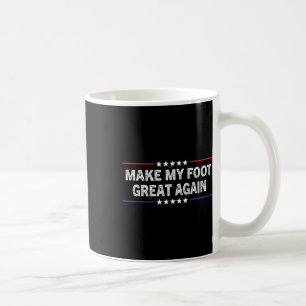 Min fot Underbar igen - Lustigt utbyte av skador e Kaffemugg