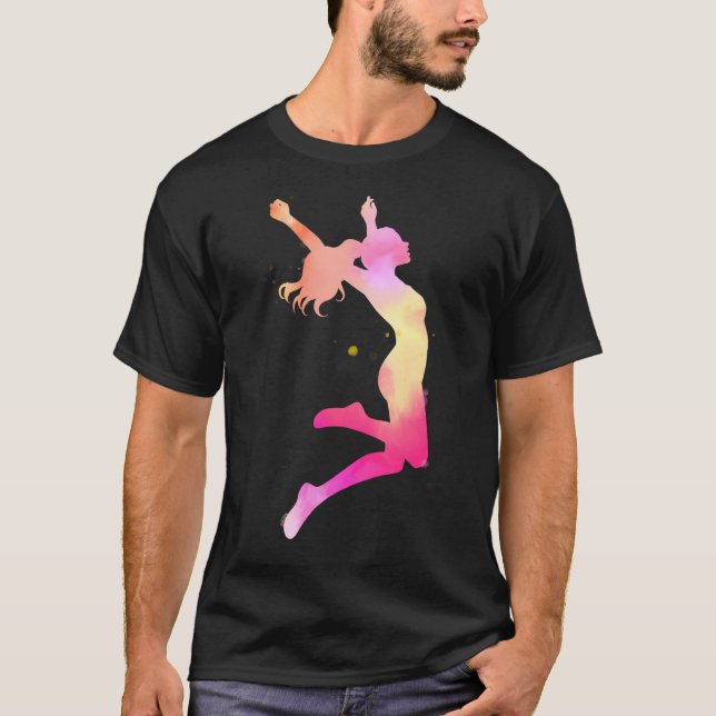 Min fotogarl-frihet, grundläggande Mörk T-Shirt (Framsida)