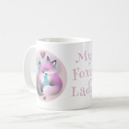 Min Foxy Dam Cute Valentine Kaffemugg