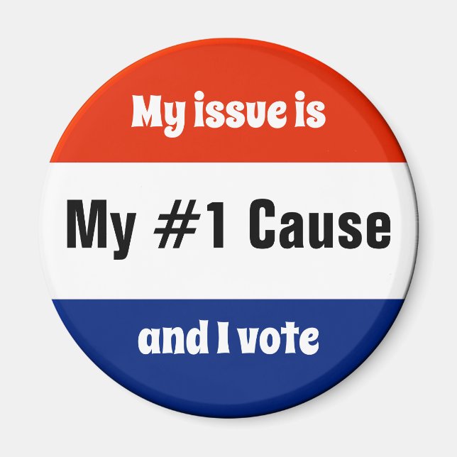 Min frågeväljare magnet (Framsidan)