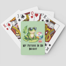 Min framtid är så ljus casinokort