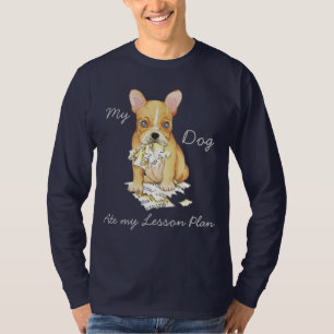 Min Fransk Bulldog Ate Min Lesson Plan Tee
