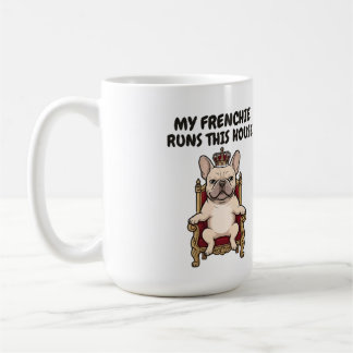 Min franska Brudde Rår Över Detta Hus Royal Fransk Kaffemugg