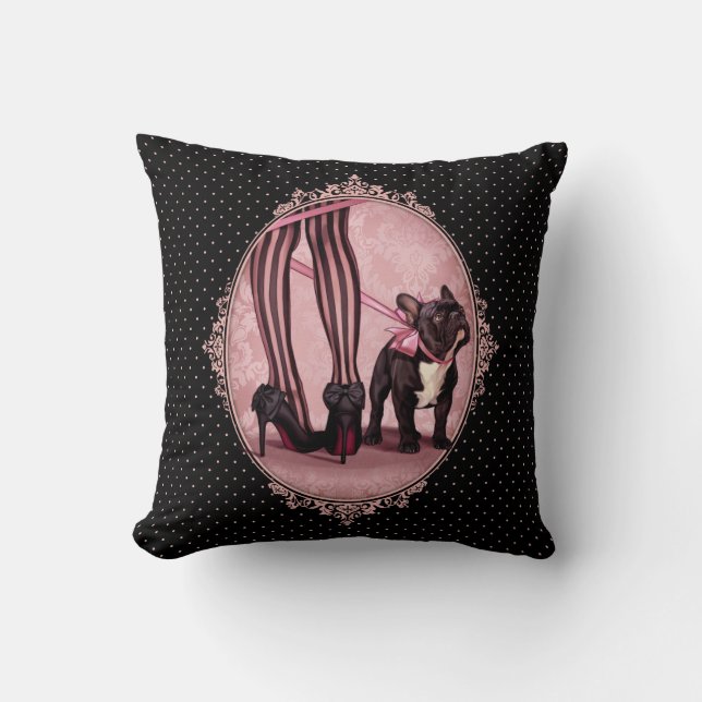 Min franska bulldogg kudde (Framsida)