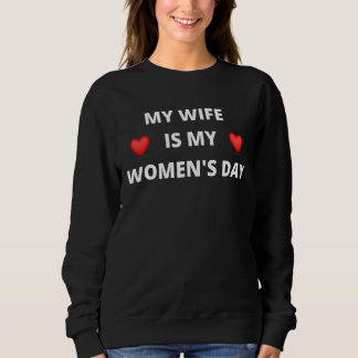 Min fru är min kvinnodag, den roliga kvinnodagen t shirt