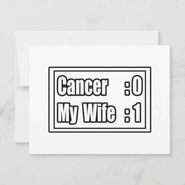Min fru Beat Cancer (resultattavla) (Framsida)