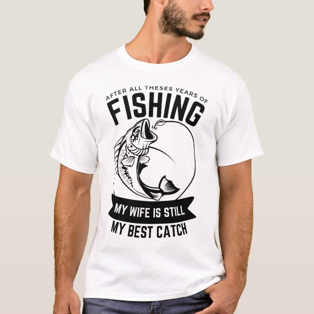 Min fru efter alla dessa år t shirt (Framsida)