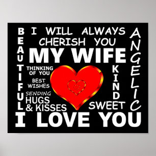 Min fru i Kärlek du Poster