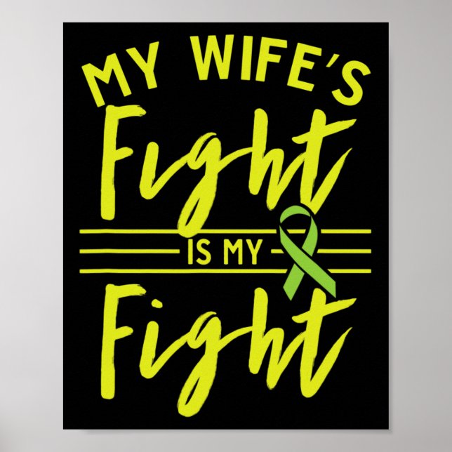 Min fru kämpar mot min kamp mot njursjukdom poster (Framsidan)