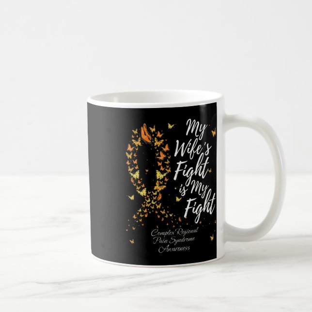 Min fru kämpar mot min medvetenhet om mina stridså kaffemugg (Höger)