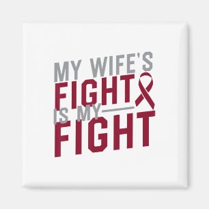 Min fru kämpar mot min "Sickle Cell Anemia Awa" Magnet