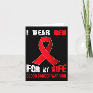 Min fru - Min blodcancer Warrior Kort