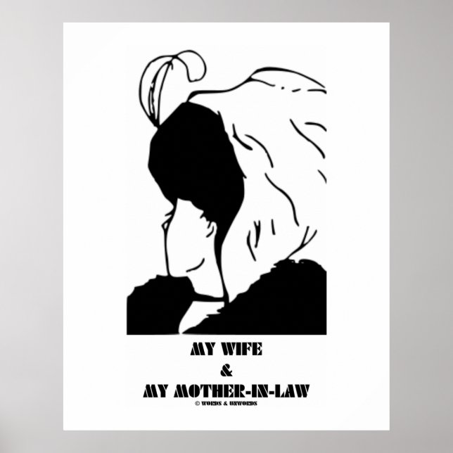 Min fru och min Mor-in-law (optisk bild) Poster (Framsidan)