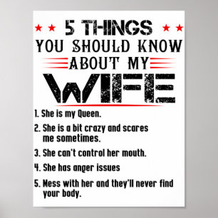 Min fru poster