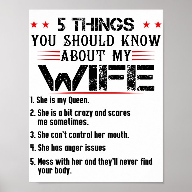 Min fru poster (Framsidan)