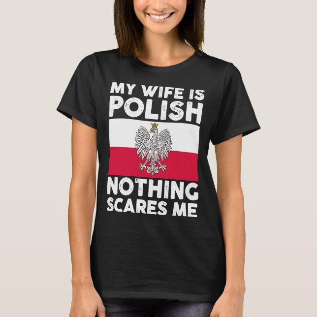 Min fru skrämmer mig inte 2 t shirt (Framsida)