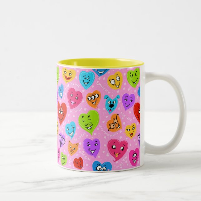 Min Funny Valentine Två-Tonad Mugg (Höger)