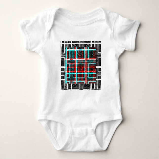 Min fyrkantsmaze-design tee (Framsida)