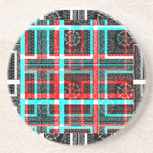 Min fyrkantsmaze-design underlägg