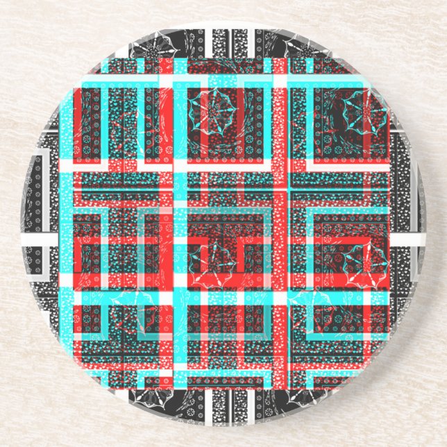 Min fyrkantsmaze-design underlägg (Framsidan)