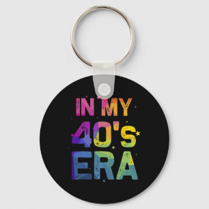 Min fyrtiotals era cool 40-årsdag rolig 40-tal kvi nyckelring