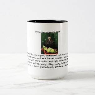 min galna cocokaffemugg Två-Tonad mugg