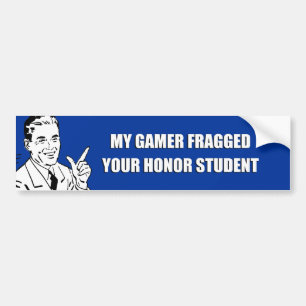 MIN GAMER FRAGGED DIN HEDERSTUDENT BILDEKAL