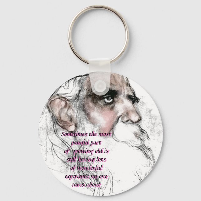 "Min gamla dimma" Nyckelring (Framsida)