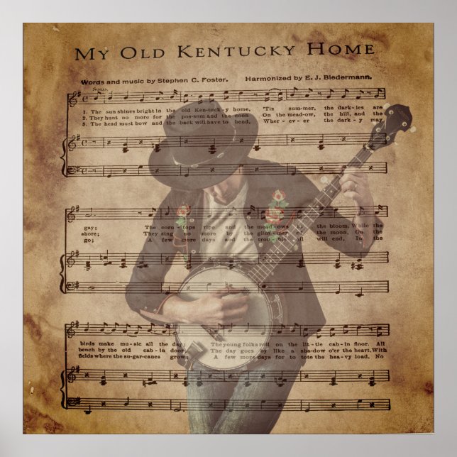 MIN GAMLA KENTUCKY HEM* POSTER (Framsidan)