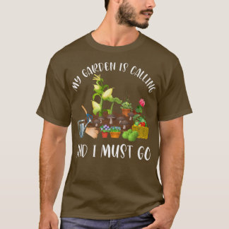 Min Garden kallar för en belägring av en underlig T Shirt