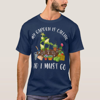 Min Garden kallar för en belägring av en underlig T Shirt
