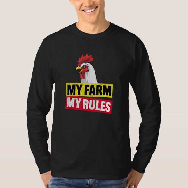 Min gårm My Regler T Shirt (Framsida)
