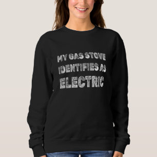 Min gasspis identifierar sig som elektrisk politis t shirt