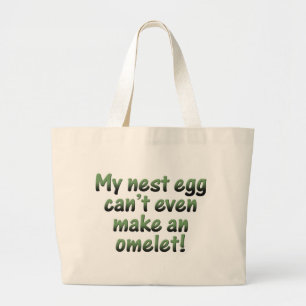Min gästägg jumbo tygkasse