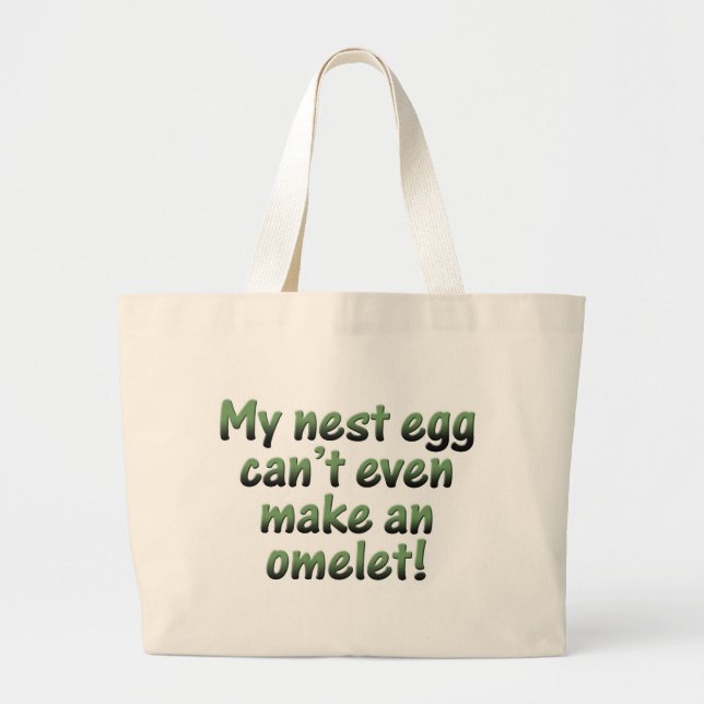 Min gästägg jumbo tygkasse (Framsidan)