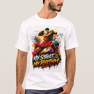Min gata, Min rytm dansande t-shirt par