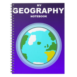 Min geografiska anteckningsbok Globe Journal