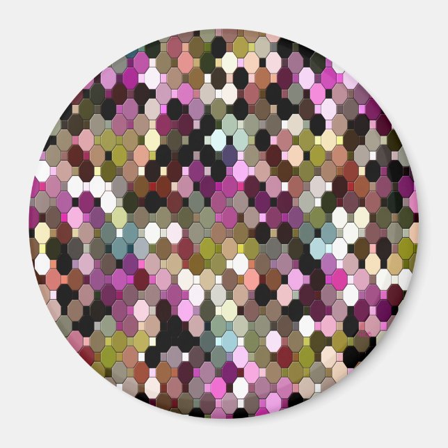 Min Geometriska trädgård.. Magnet (Framsidan)