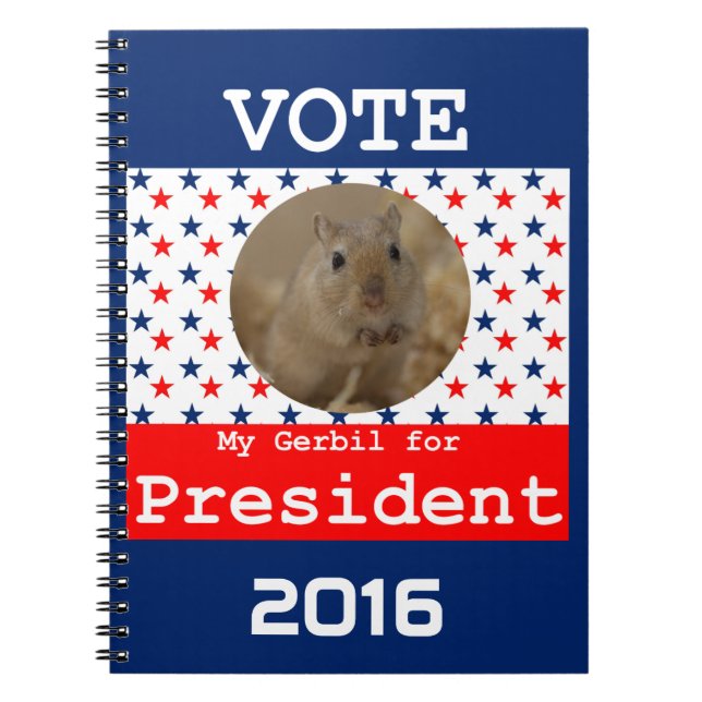 Min Gerbil för presidentanteckningsbok Anteckningsbok Med Spiral (Framsidan)