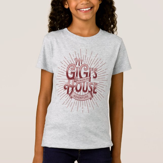 Min GiGis hus t-shirt (Framsida)
