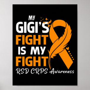 Min gigis kamp är min fejd Crps Awareness Fea Poster
