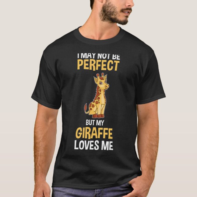 Min Giraffe Kärlek Me T Shirt (Framsida)