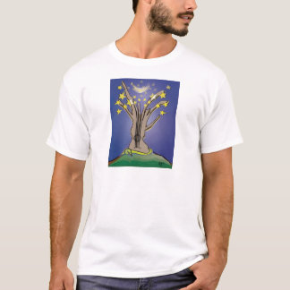 Min gitarr var en gång ett träd (i färg) tee