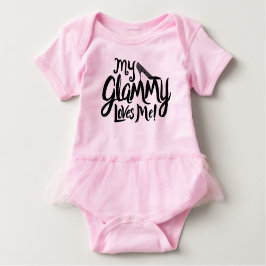 Min Glammy älskar mig! Baby T Shirt