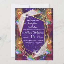 Min glamorösa Funky Disco-design Inbjudningar