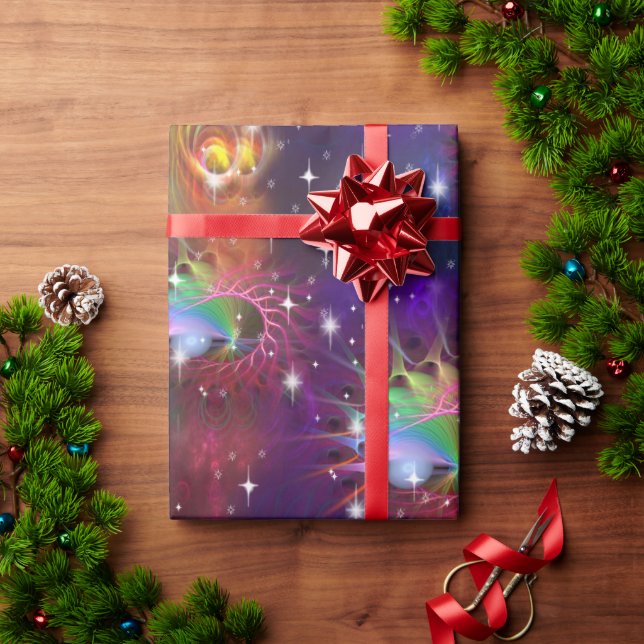 Min glamorösa Funky Disco Mönster Presentpapper (Julgåva)