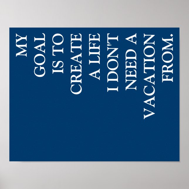 MIN GOAL POSTER (Framsidan)