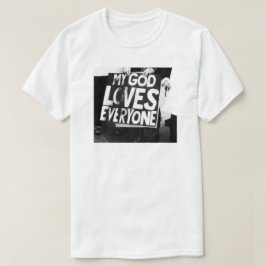 MIN GOD KÄRLEK ALLA JÄMSTÄLLDHET T-SHIRT