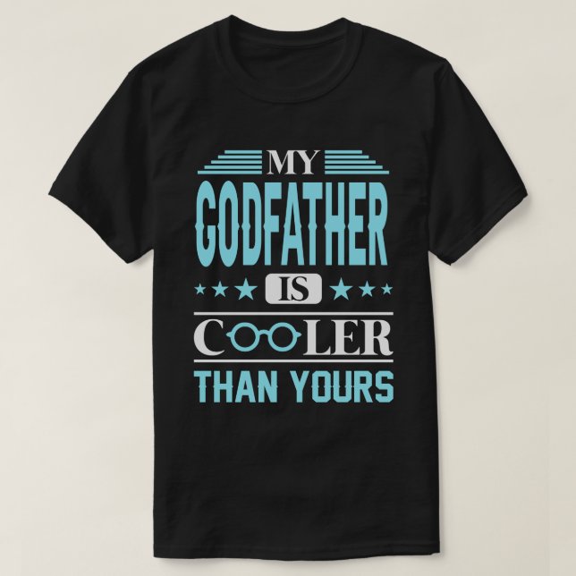 Min GODFATHER är färgare än dina T Shirt (Design framsida)